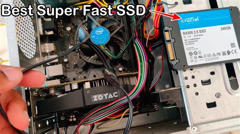 how to install crucial ssd.